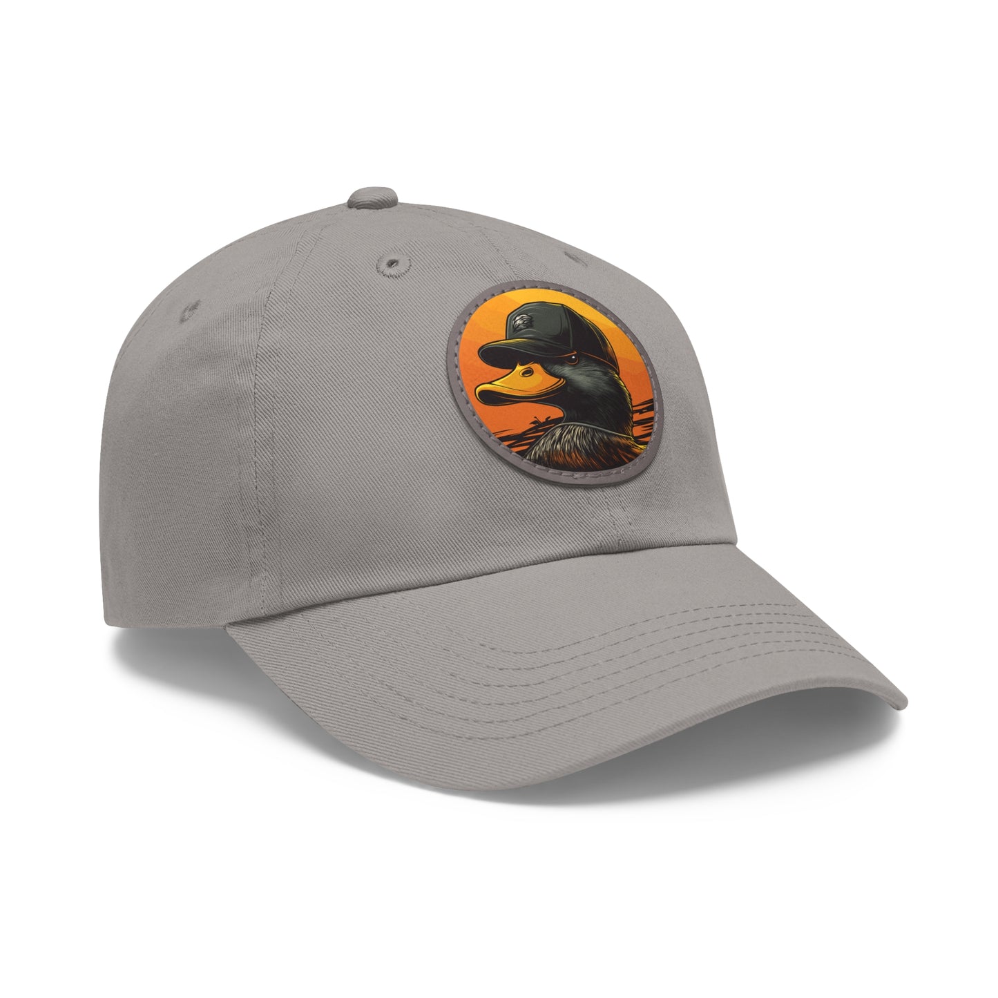 Stylish Dad Hat with Leather Patch - Perfect Gift for Dads, Outdoor Adventures, Casual Wear, Summer Celebrations