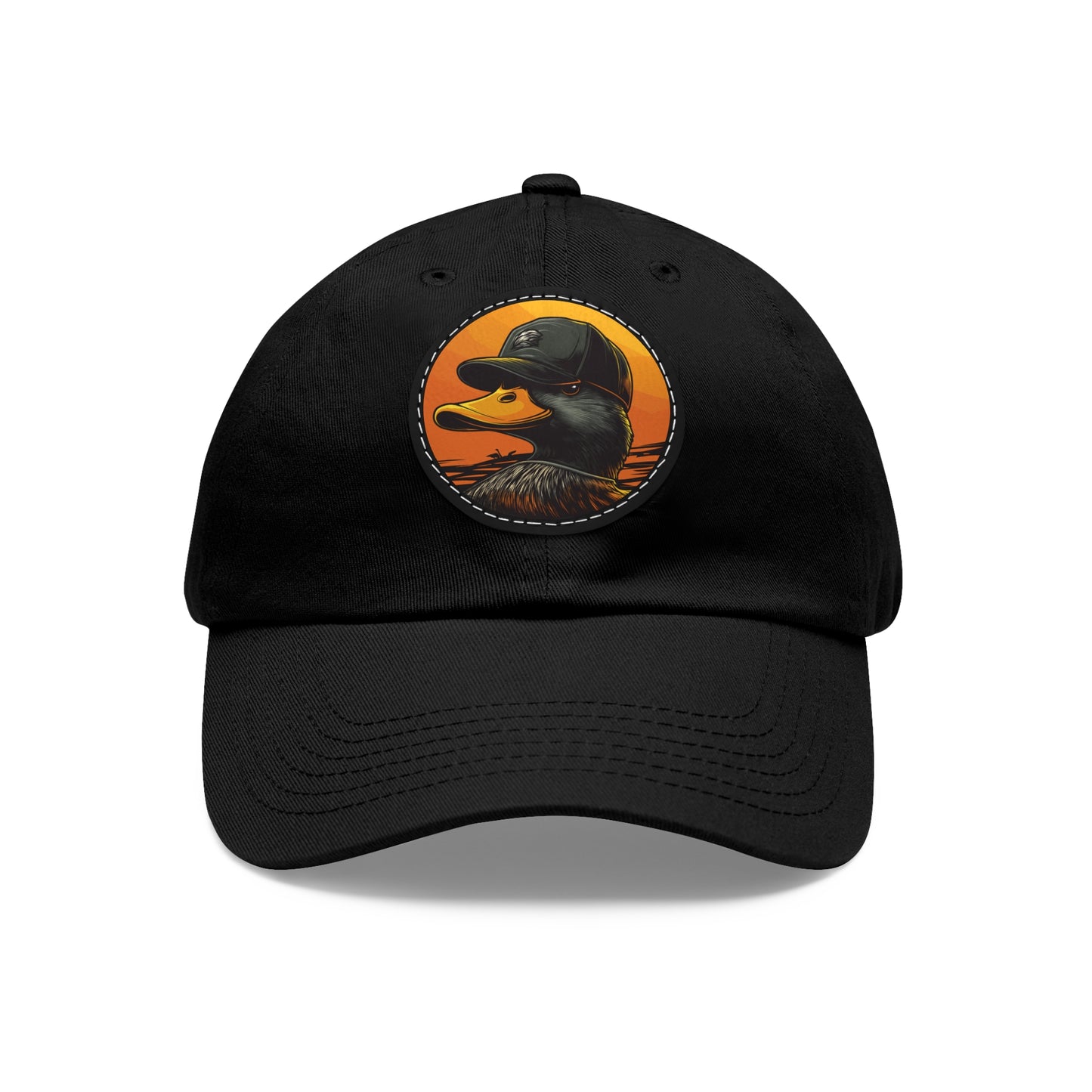 Stylish Dad Hat with Leather Patch - Perfect Gift for Dads, Outdoor Adventures, Casual Wear, Summer Celebrations