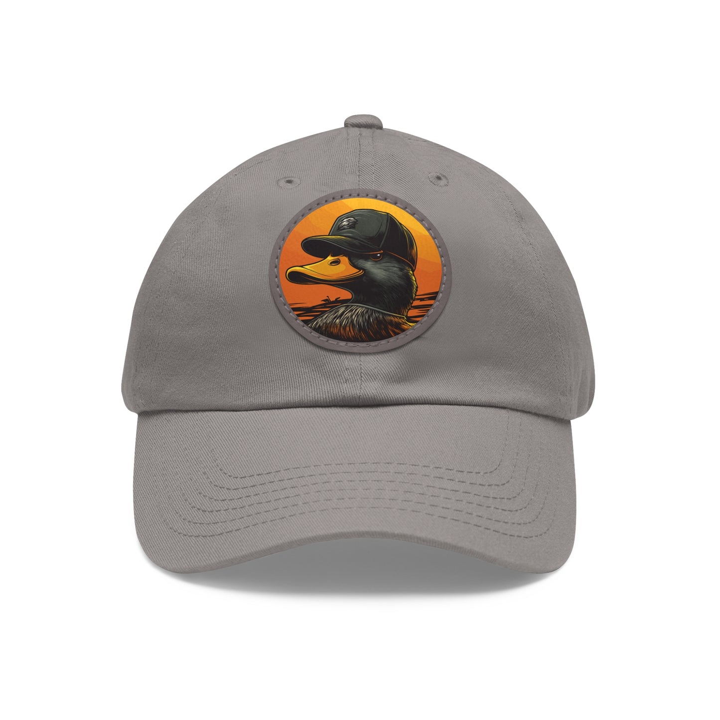 Stylish Dad Hat with Leather Patch - Perfect Gift for Dads, Outdoor Adventures, Casual Wear, Summer Celebrations