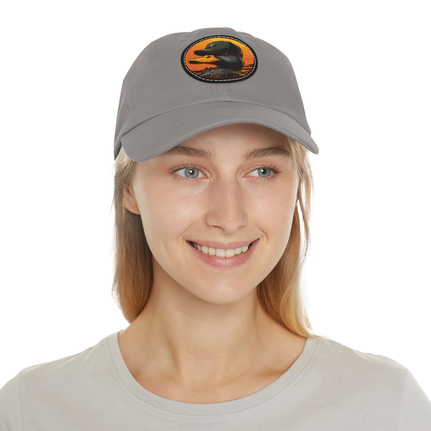 Stylish Dad Hat with Leather Patch - Perfect Gift for Dads, Outdoor Adventures, Casual Wear, Summer Celebrations