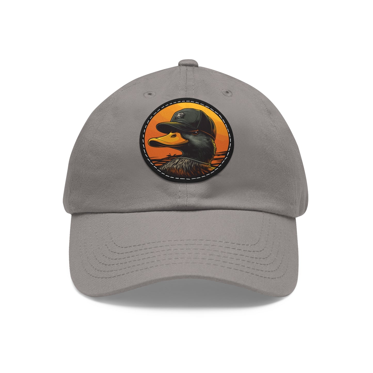Stylish Dad Hat with Leather Patch - Perfect Gift for Dads, Outdoor Adventures, Casual Wear, Summer Celebrations