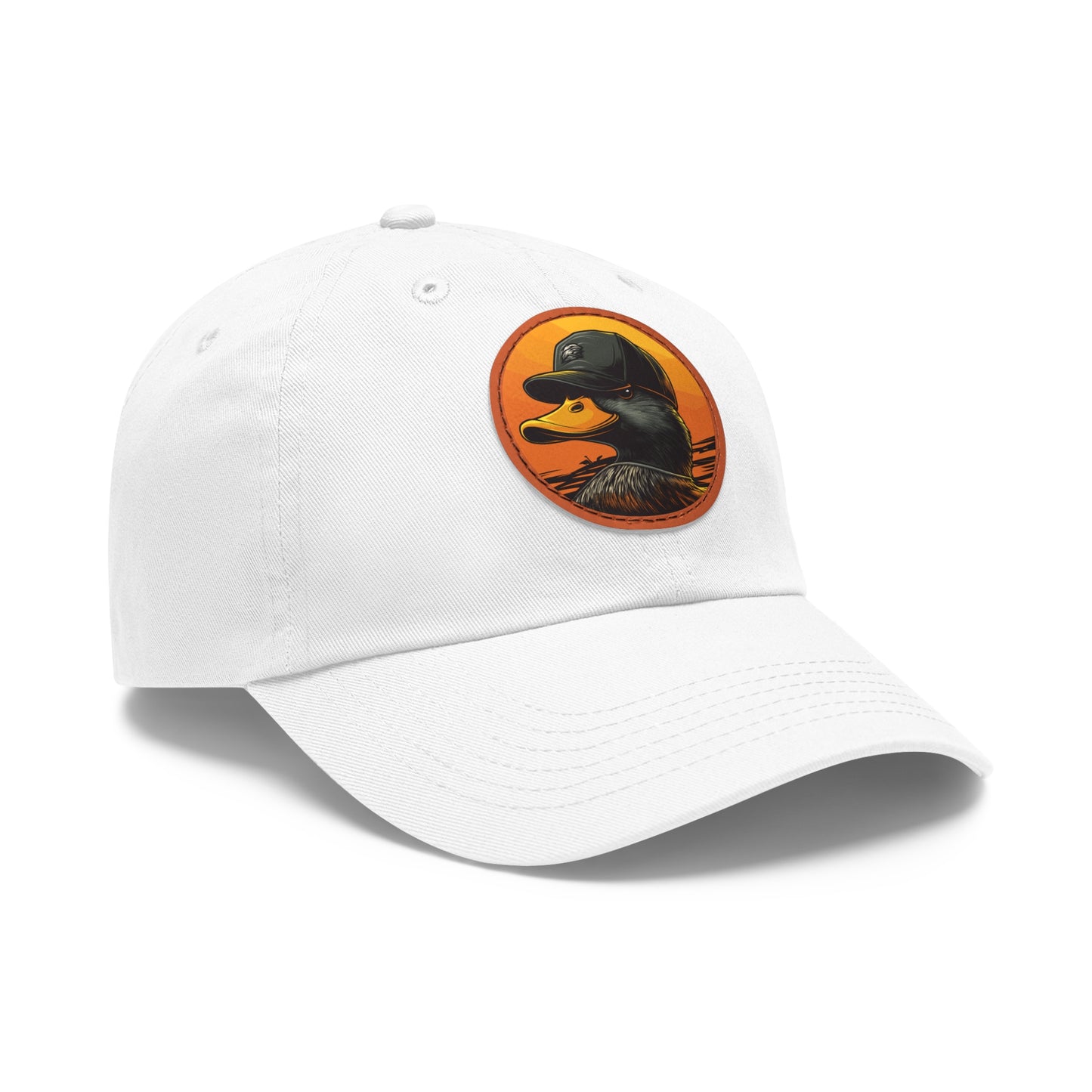 Stylish Dad Hat with Leather Patch - Perfect Gift for Dads, Outdoor Adventures, Casual Wear, Summer Celebrations