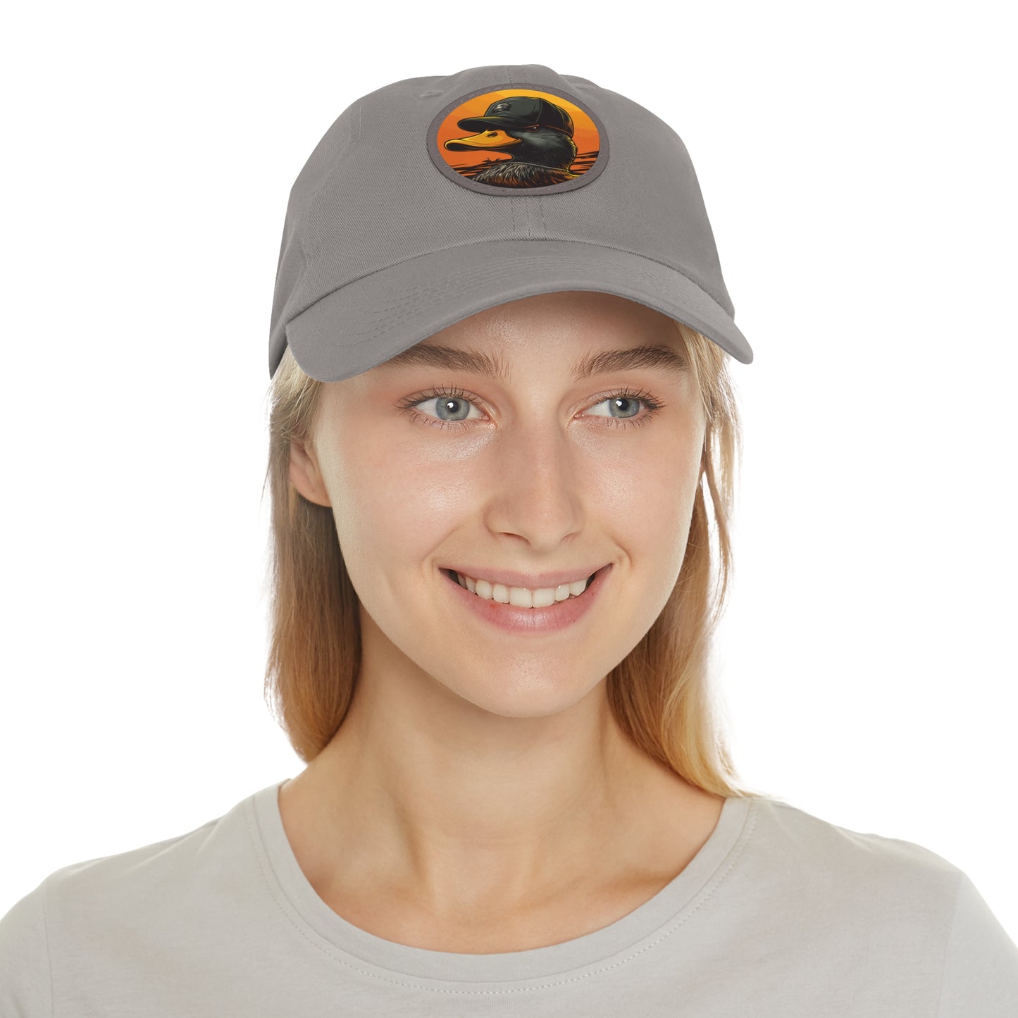 Stylish Dad Hat with Leather Patch - Perfect Gift for Dads, Outdoor Adventures, Casual Wear, Summer Celebrations