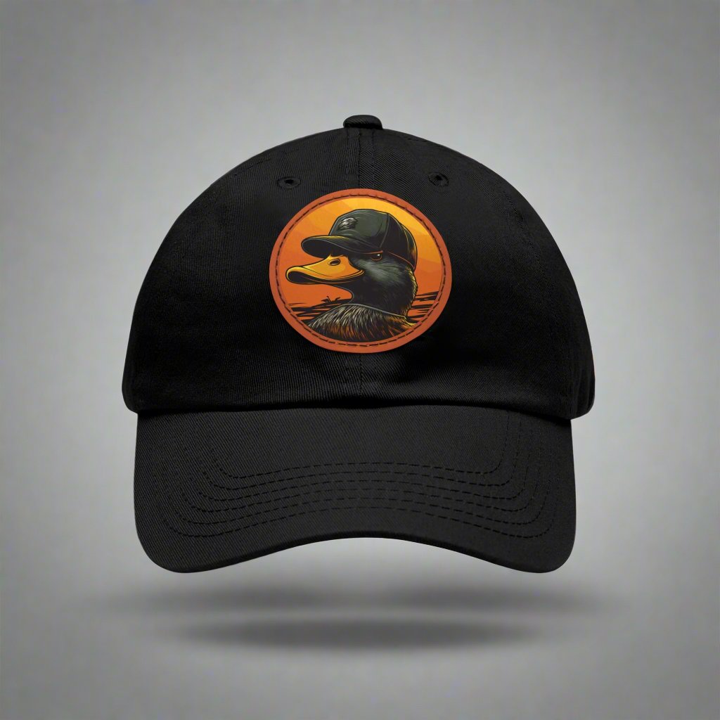 Stylish Dad Hat with Leather Patch - Perfect Gift for Dads, Outdoor Adventures, Casual Wear, Summer Celebrations