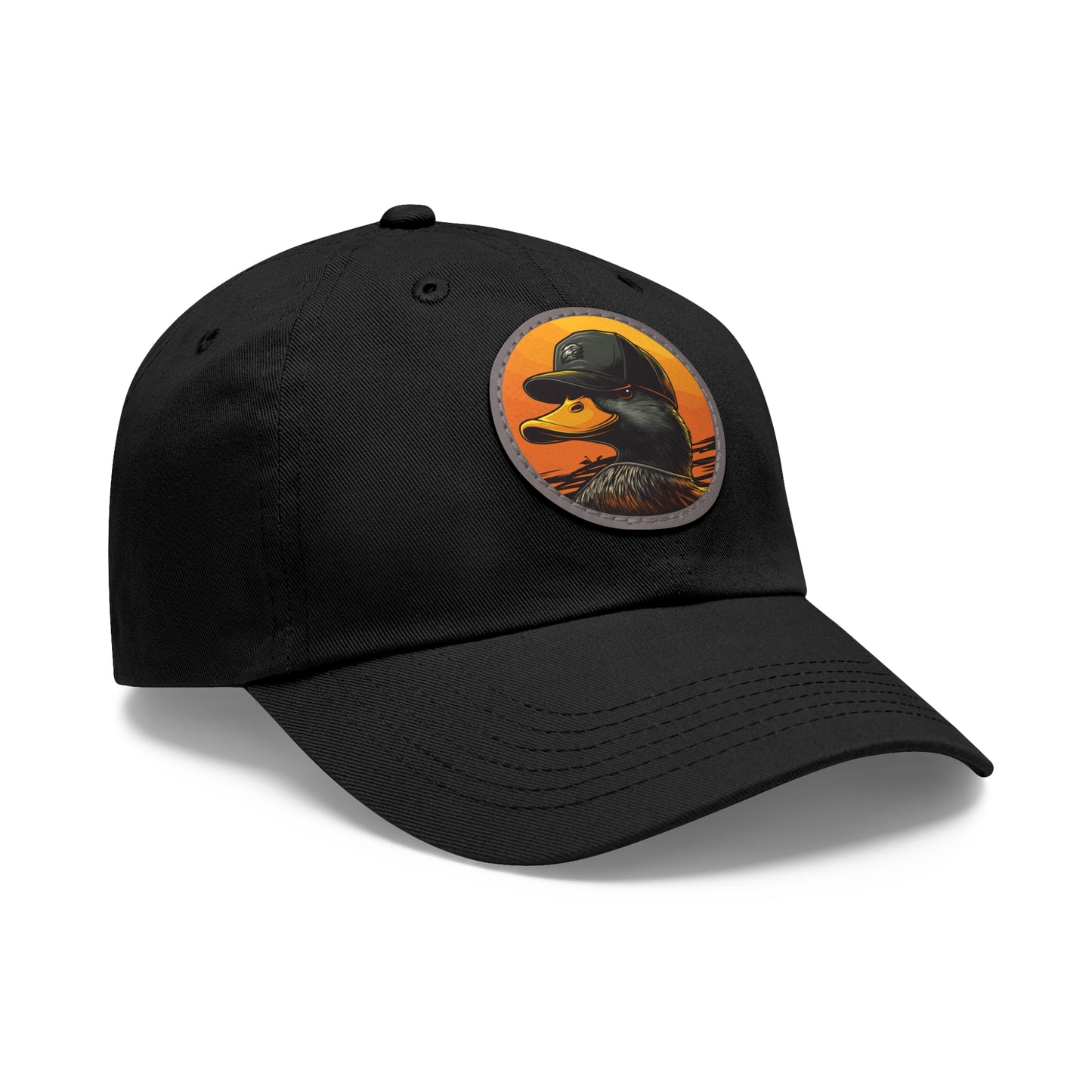 Stylish Dad Hat with Leather Patch - Perfect Gift for Dads, Outdoor Adventures, Casual Wear, Summer Celebrations