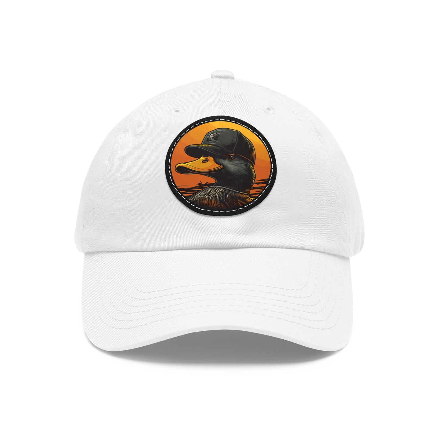 Stylish Dad Hat with Leather Patch - Perfect Gift for Dads, Outdoor Adventures, Casual Wear, Summer Celebrations