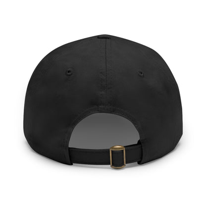 Stylish Dad Hat with Leather Patch - Perfect Gift for Dads, Outdoor Adventures, Casual Wear, Summer Celebrations