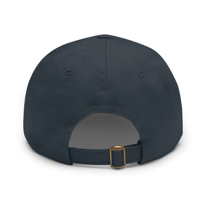 Stylish Dad Hat with Leather Patch - Perfect Gift for Dads, Outdoor Adventures, Casual Wear, Summer Celebrations