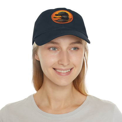 Stylish Dad Hat with Leather Patch - Perfect Gift for Dads, Outdoor Adventures, Casual Wear, Summer Celebrations
