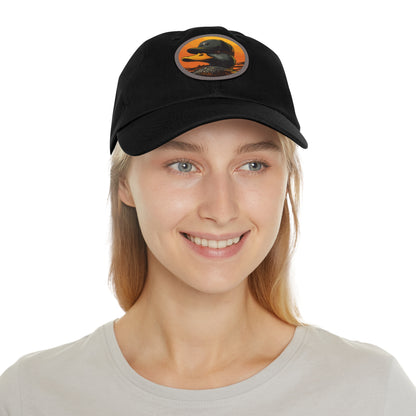 Stylish Dad Hat with Leather Patch - Perfect Gift for Dads, Outdoor Adventures, Casual Wear, Summer Celebrations