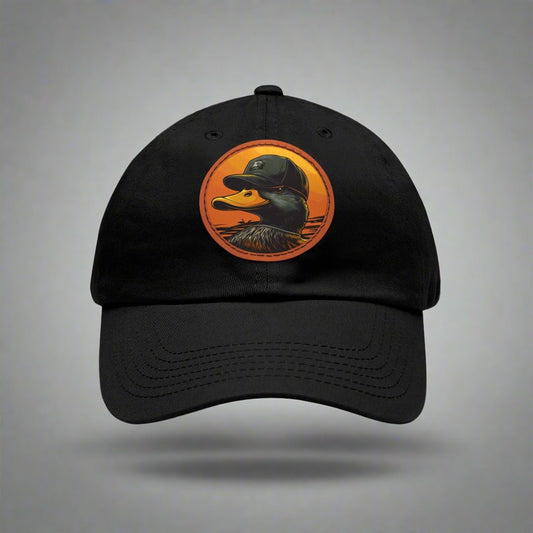 Stylish Dad Hat with Leather Patch - Perfect Gift for Dads, Outdoor Adventures, Casual Wear, Summer Celebrations