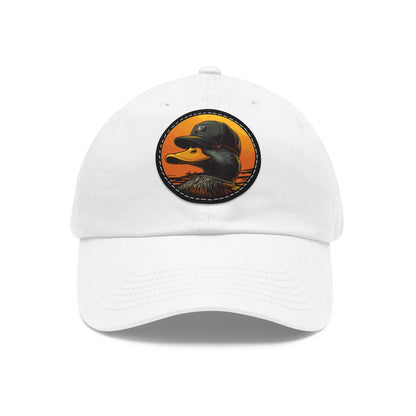 Stylish Dad Hat with Leather Patch - Perfect Gift for Dads, Outdoor Adventures, Casual Wear, Summer Celebrations